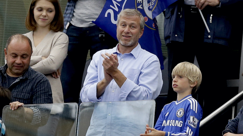 Soccer Chelsea Roman Abramovich