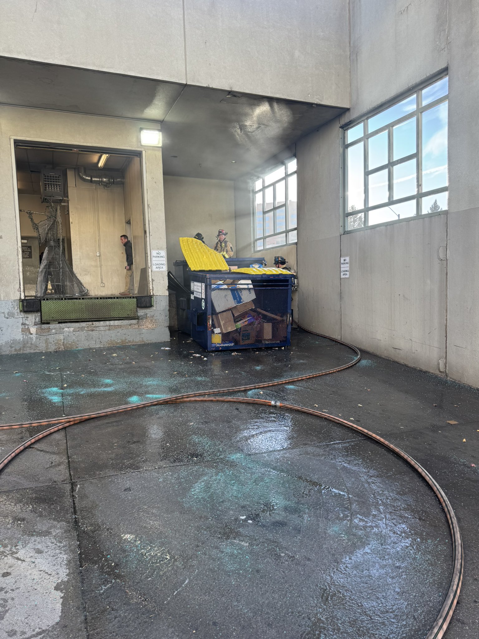 Wells Fargo Dumpster Fire