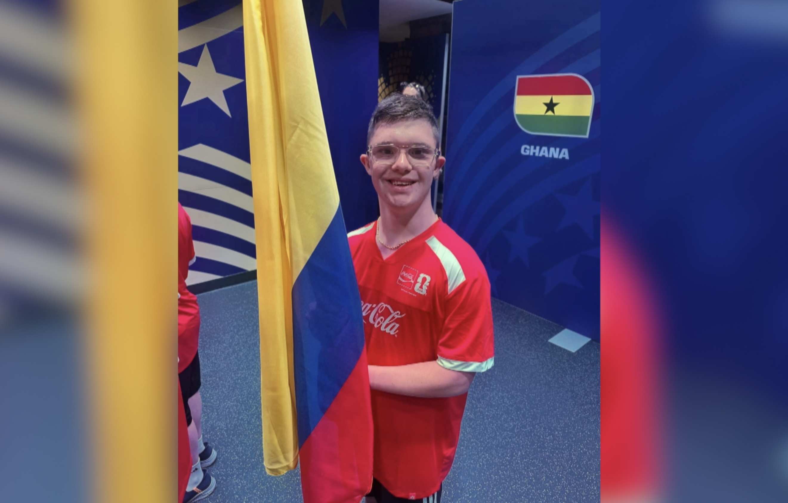 Platte County High School senior serves as flag bearer at World Cup
