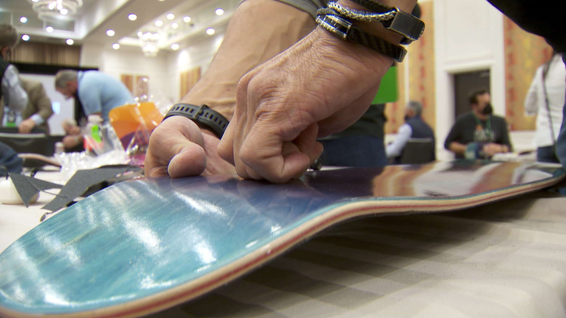 Company builds 225 skate boards
