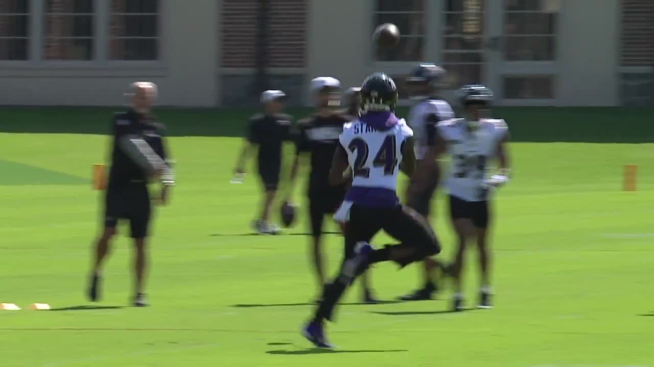 Ravens rookie Malaki Starks embraces high expectations in early NFL career