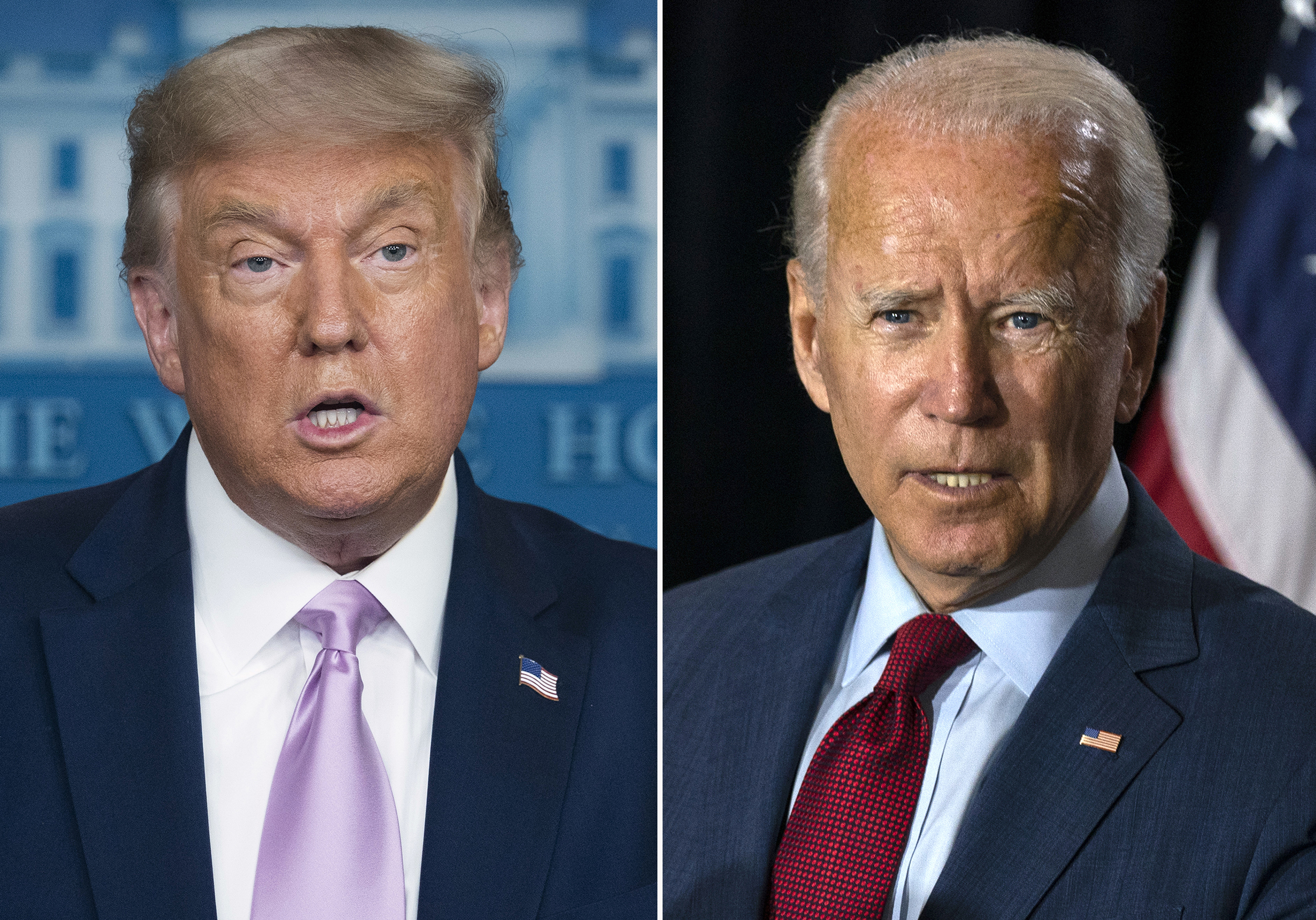 Donald Trump, Joe Biden