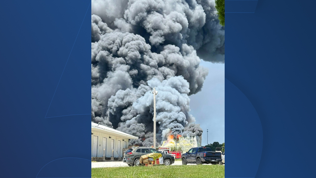 Plastics plant fire in Henry Co.