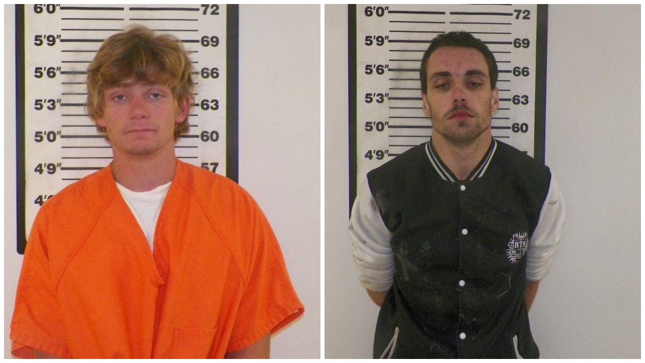 Dalton Hilliard and Grant Russell