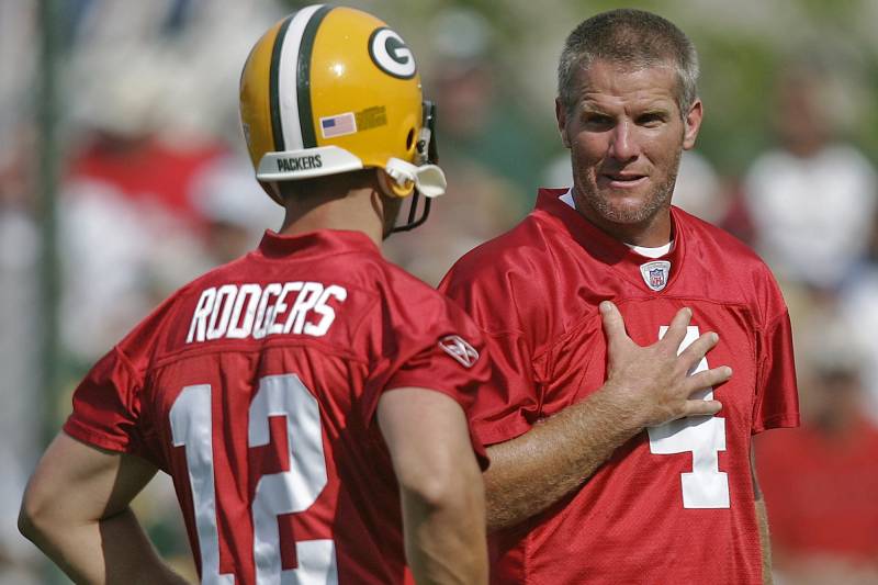 Rodgers and Favre had a complicated relationship