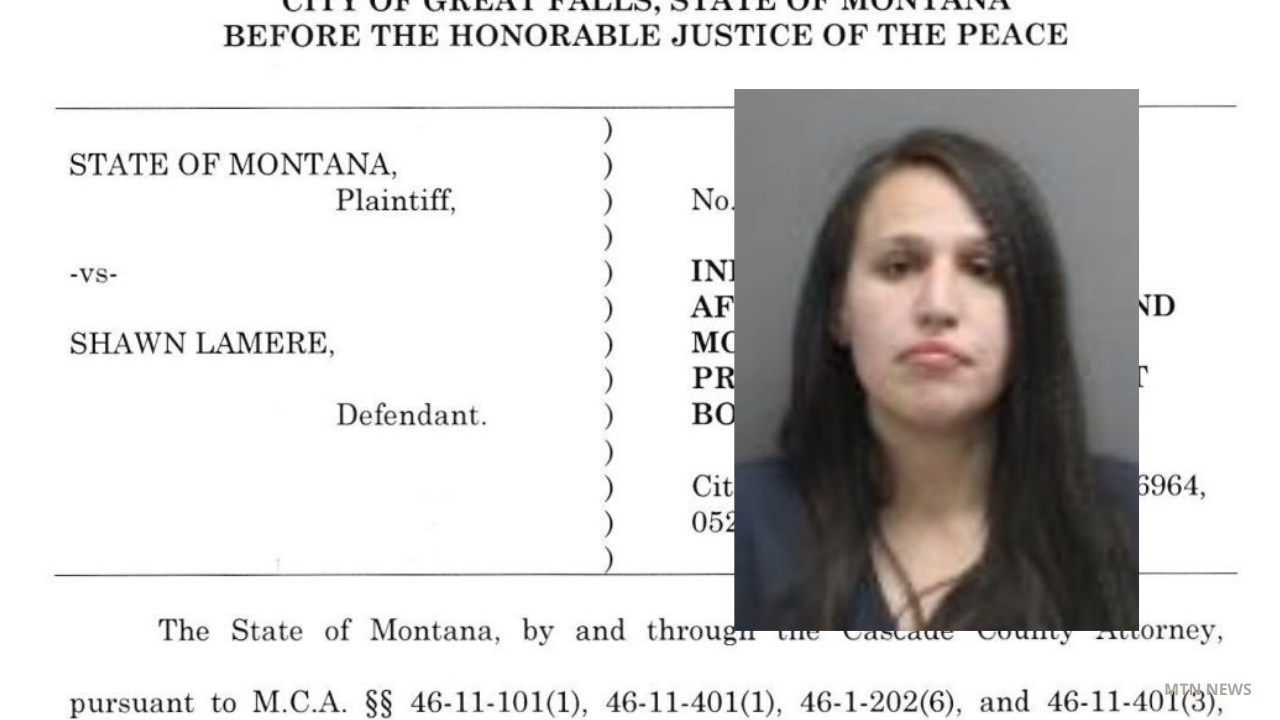 Shawn Marie Lamere is facing felony charges after she allegedly threatened police officers with a knife in Great Falls.