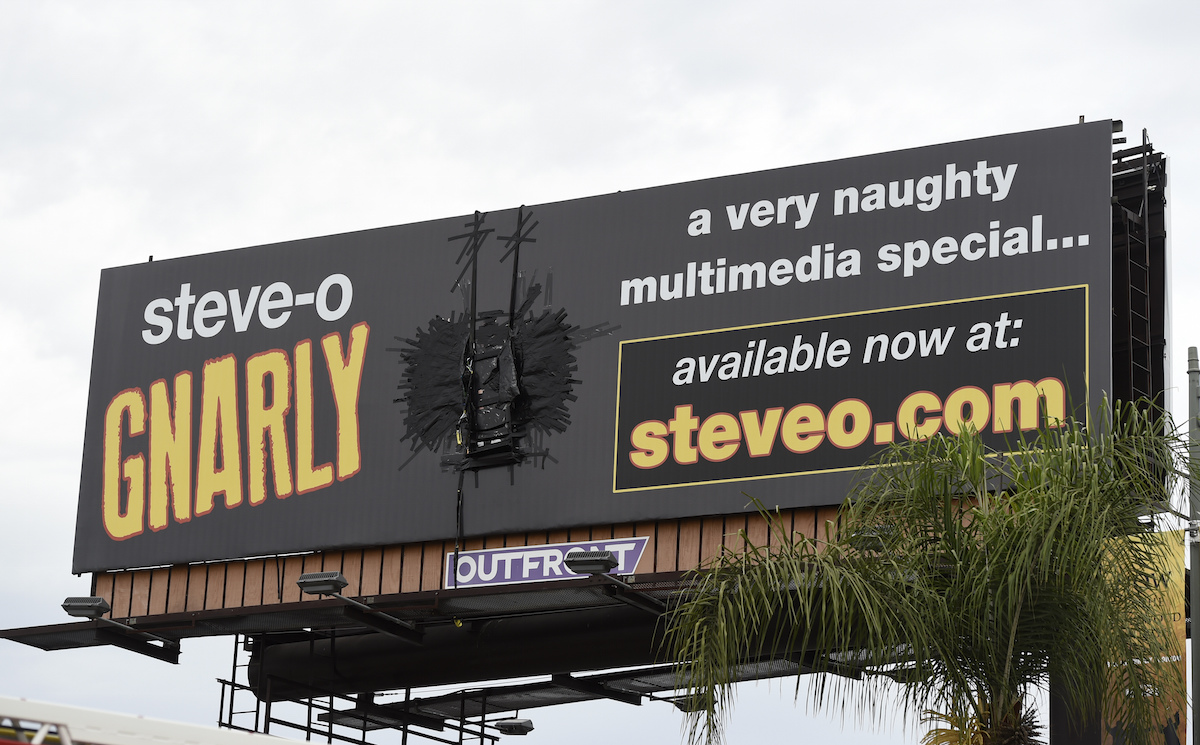 LAFD rescues TV personality Steve-O after he duct tapes himself to billboard