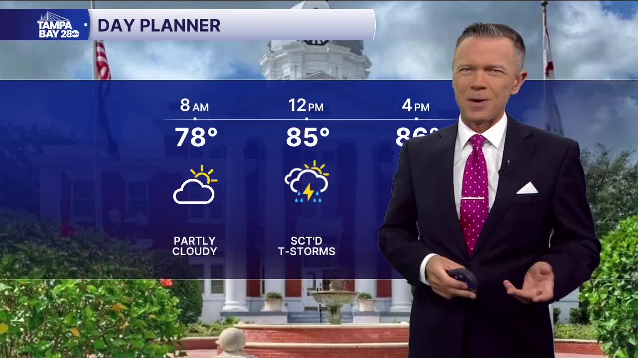 Forecast: Hit and miss scattered PM storms