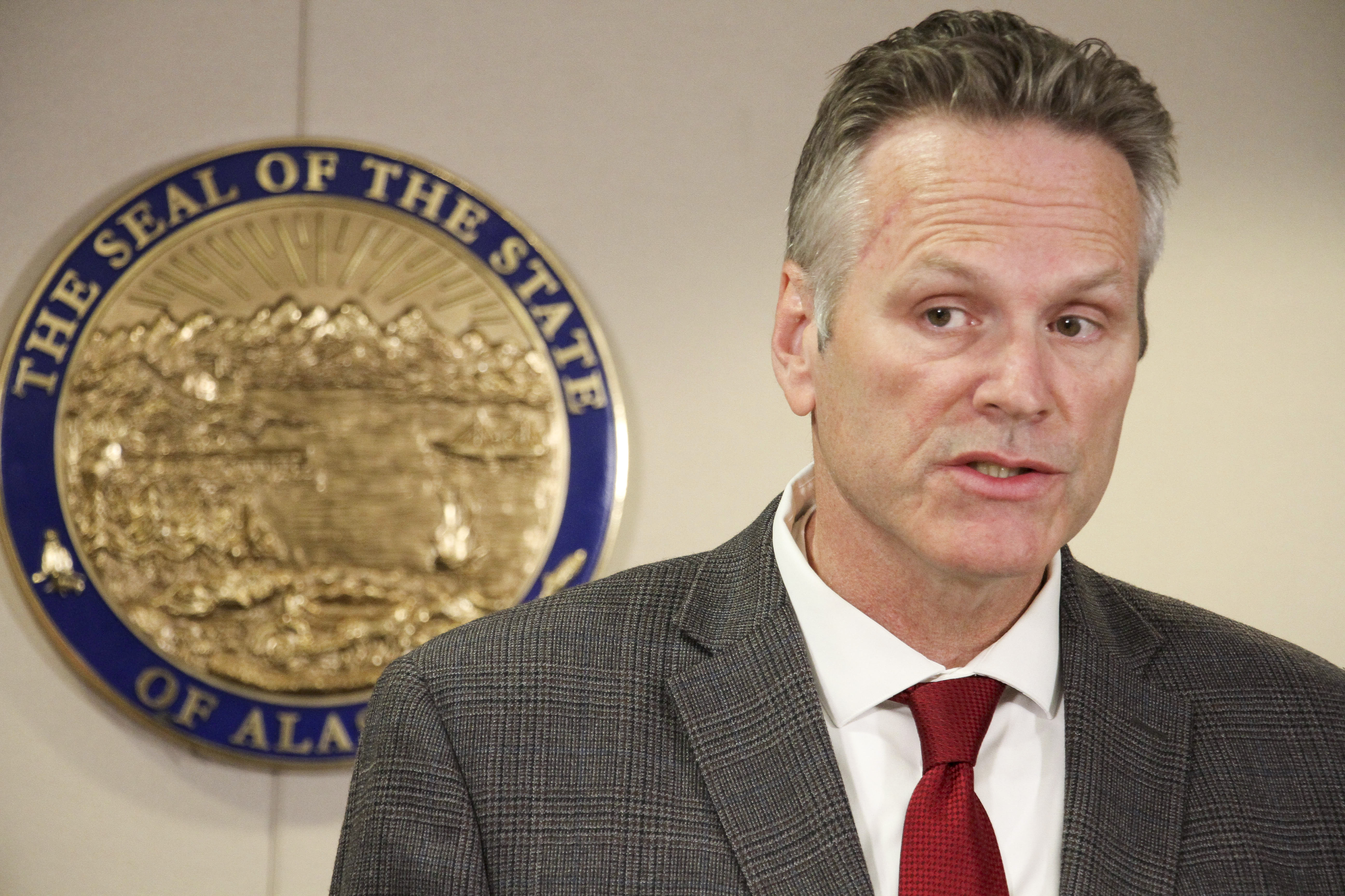 Virus Outbreak-Alaska, Alaska Governor