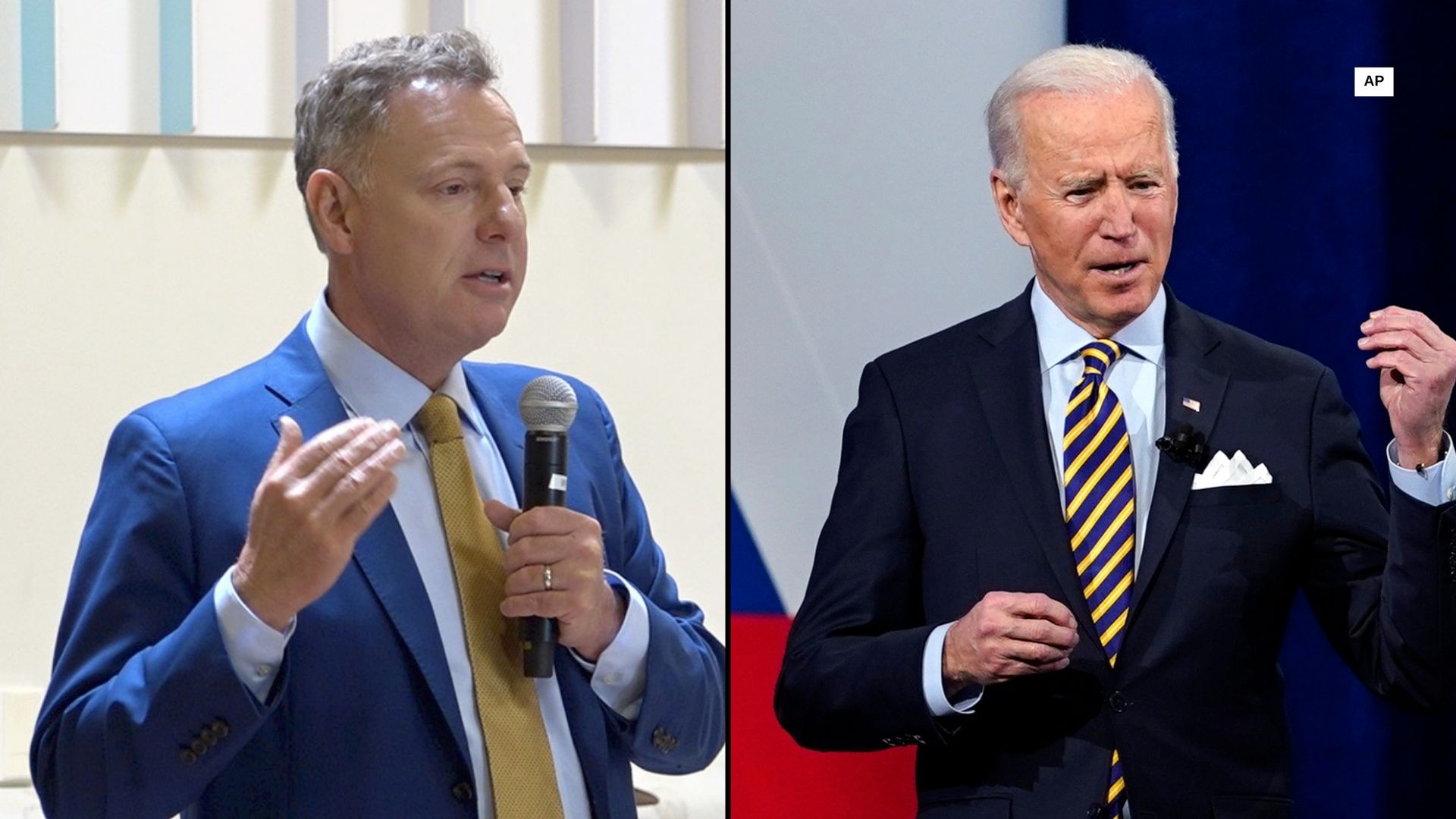 Scott Peters and Joe Biden