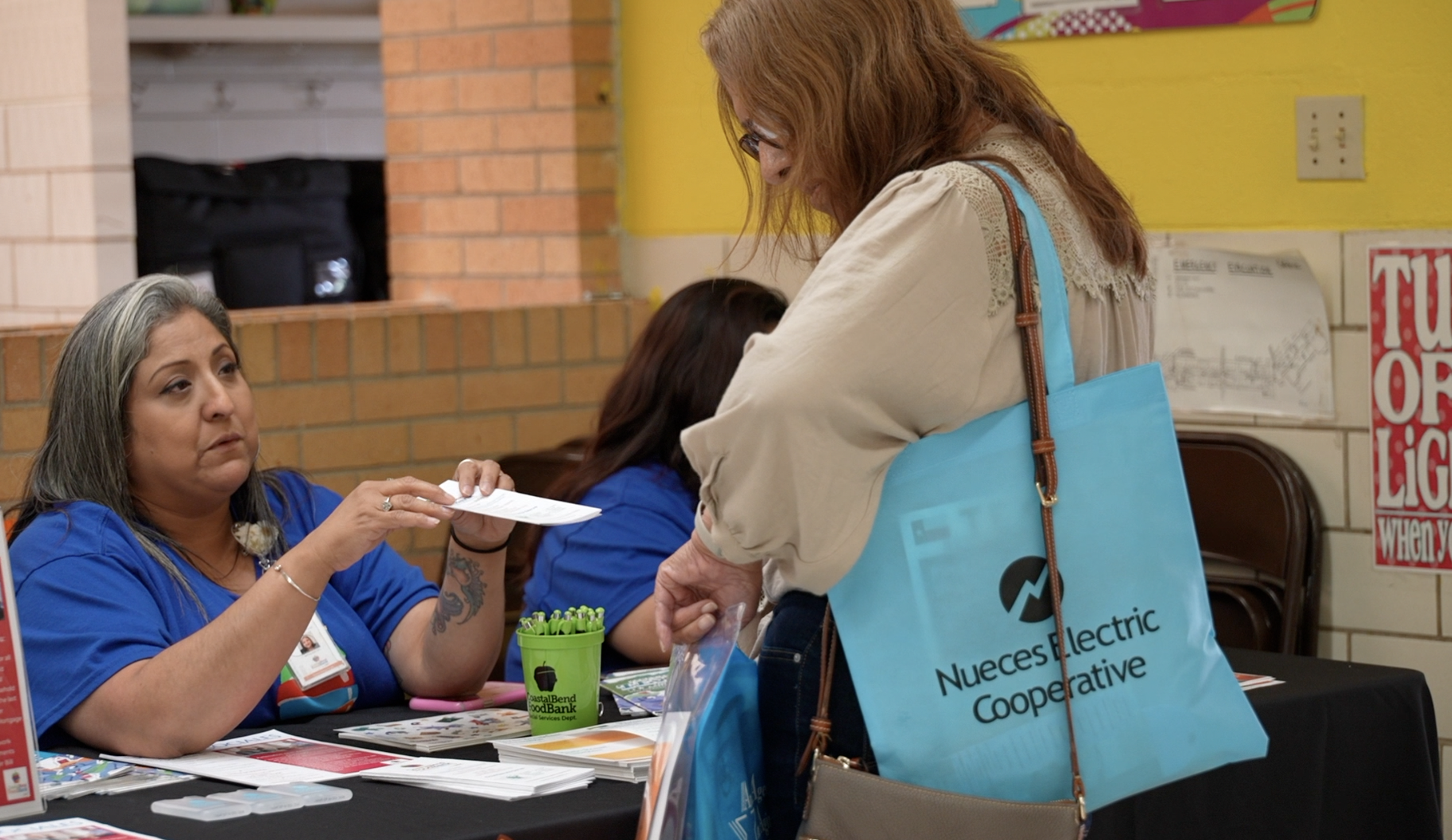Petronila storm victims find help at Resource Information Center pop up 