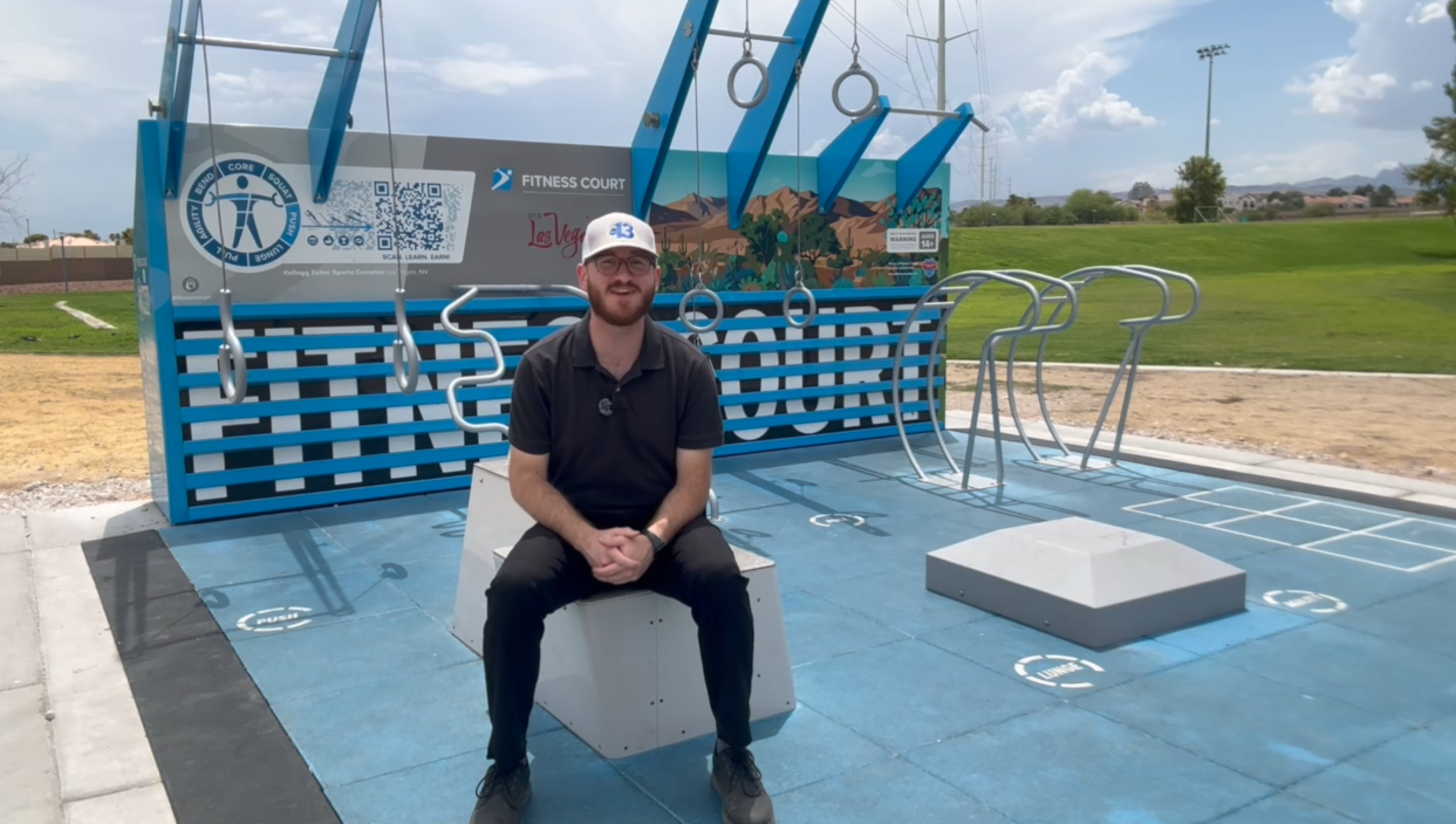 New outdoor gym comes to two Las Vegas parks, including northwest valley 