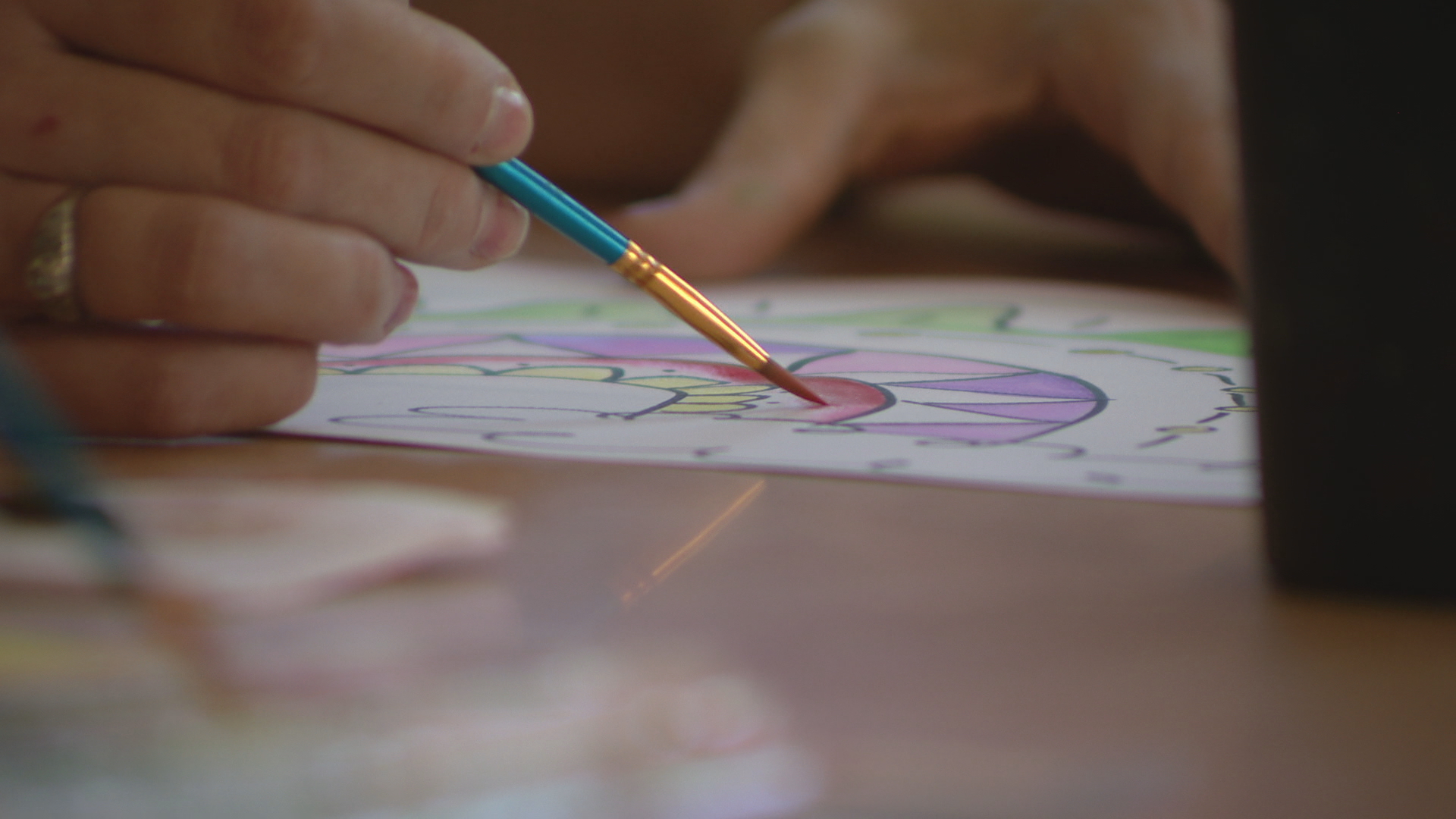 Healing through art: Covenant students receive free art classes and art therapy 