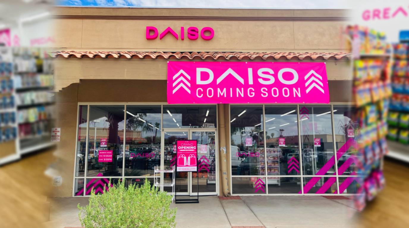 Daiso to open second location in Arizona this September. 