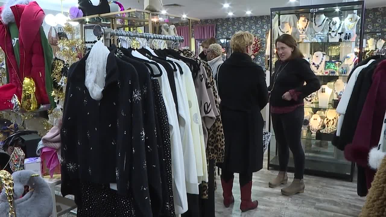 Local boutique collects coats for domestic violence survivors 