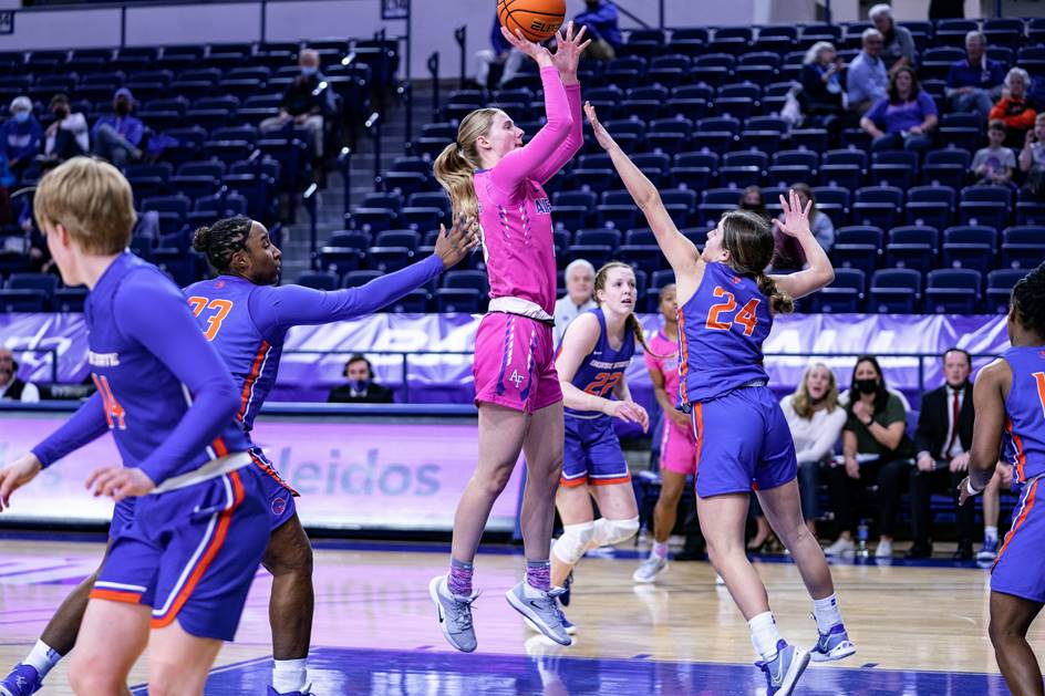 Air Force women's basketball make program history in win over Boise State