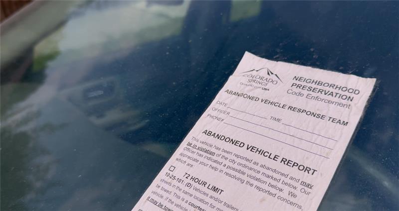 Abandoned Vehicles