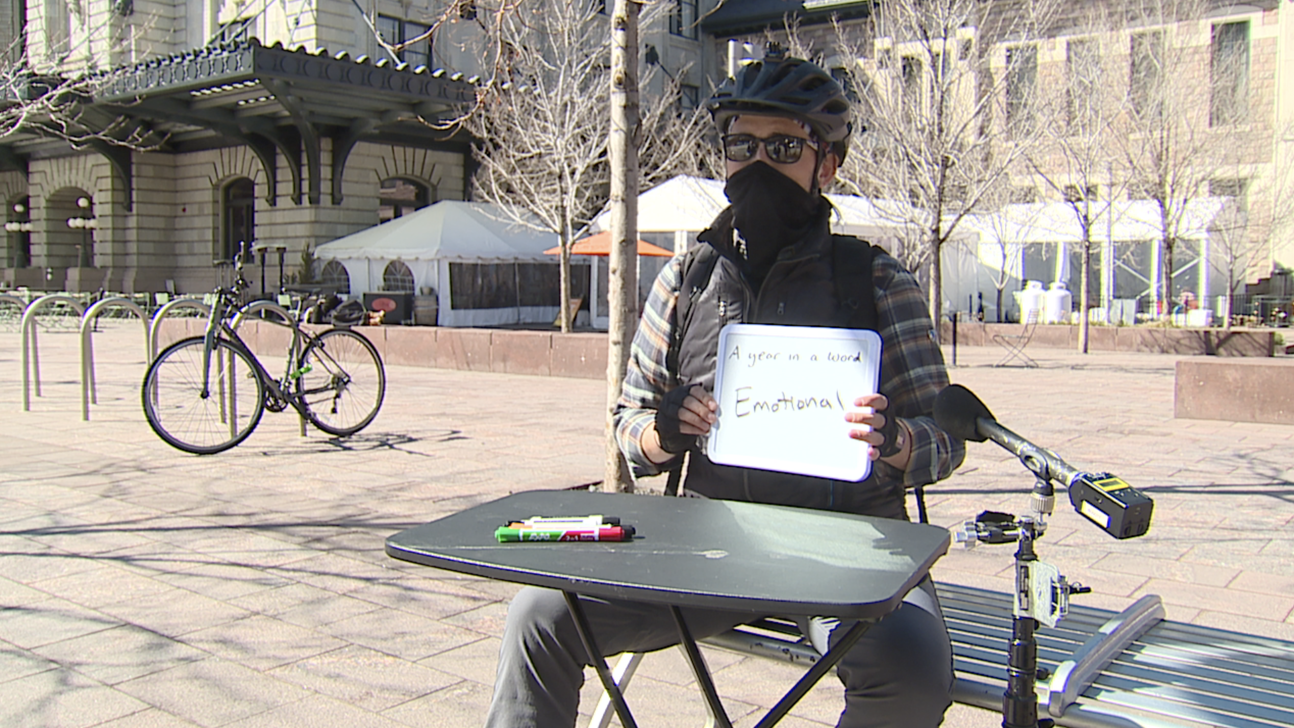 A Denverite responding to the prompt 'A Year in a Word' 