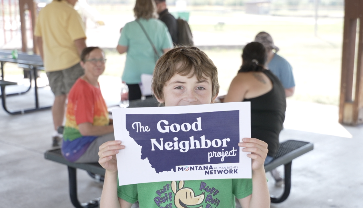 Butte anti-hate group holds peaceful gathering 