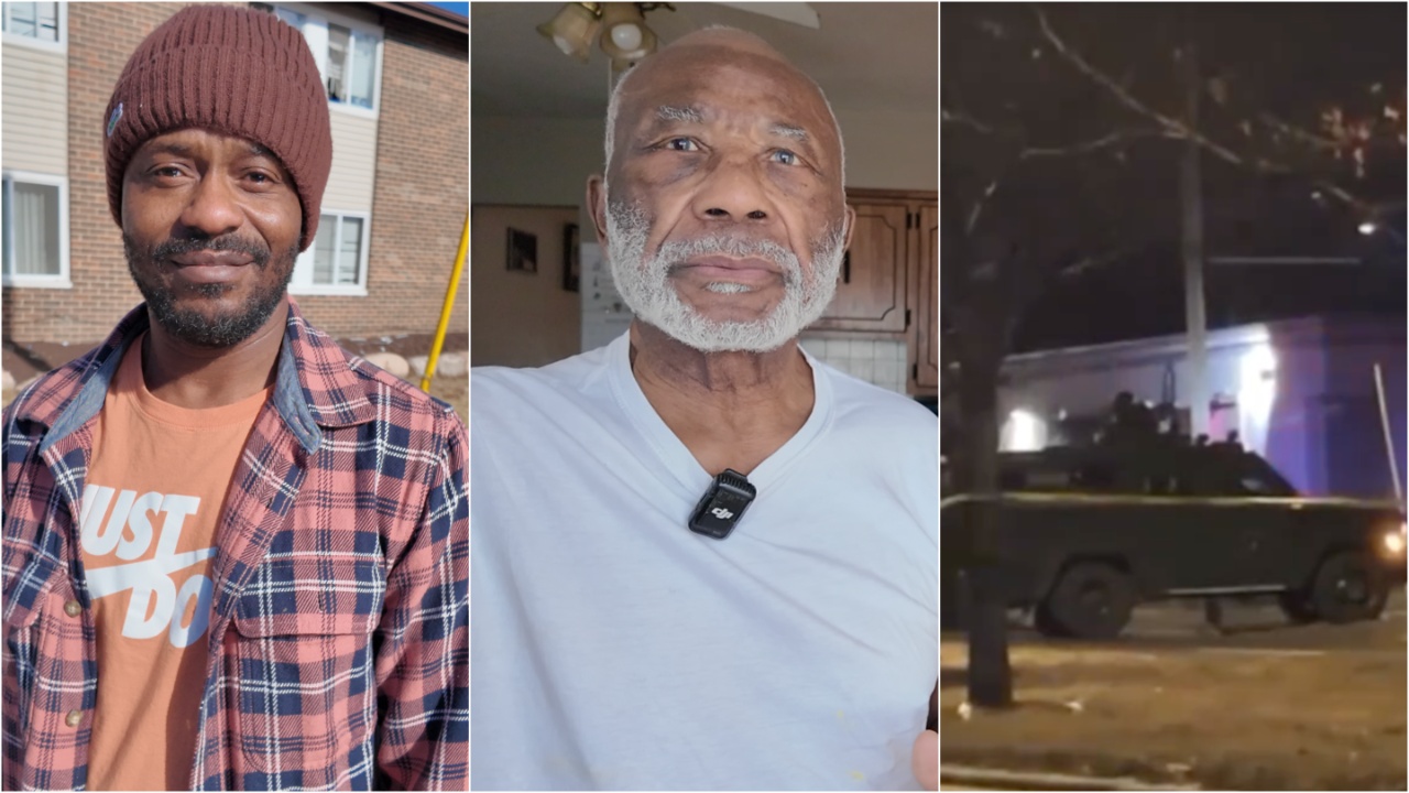 Neighbors react to tactical situation near 45th and Hampton