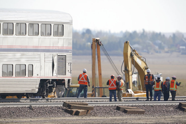 Amtrak Train Derails