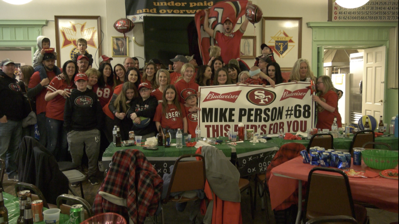 Mike Person's family 