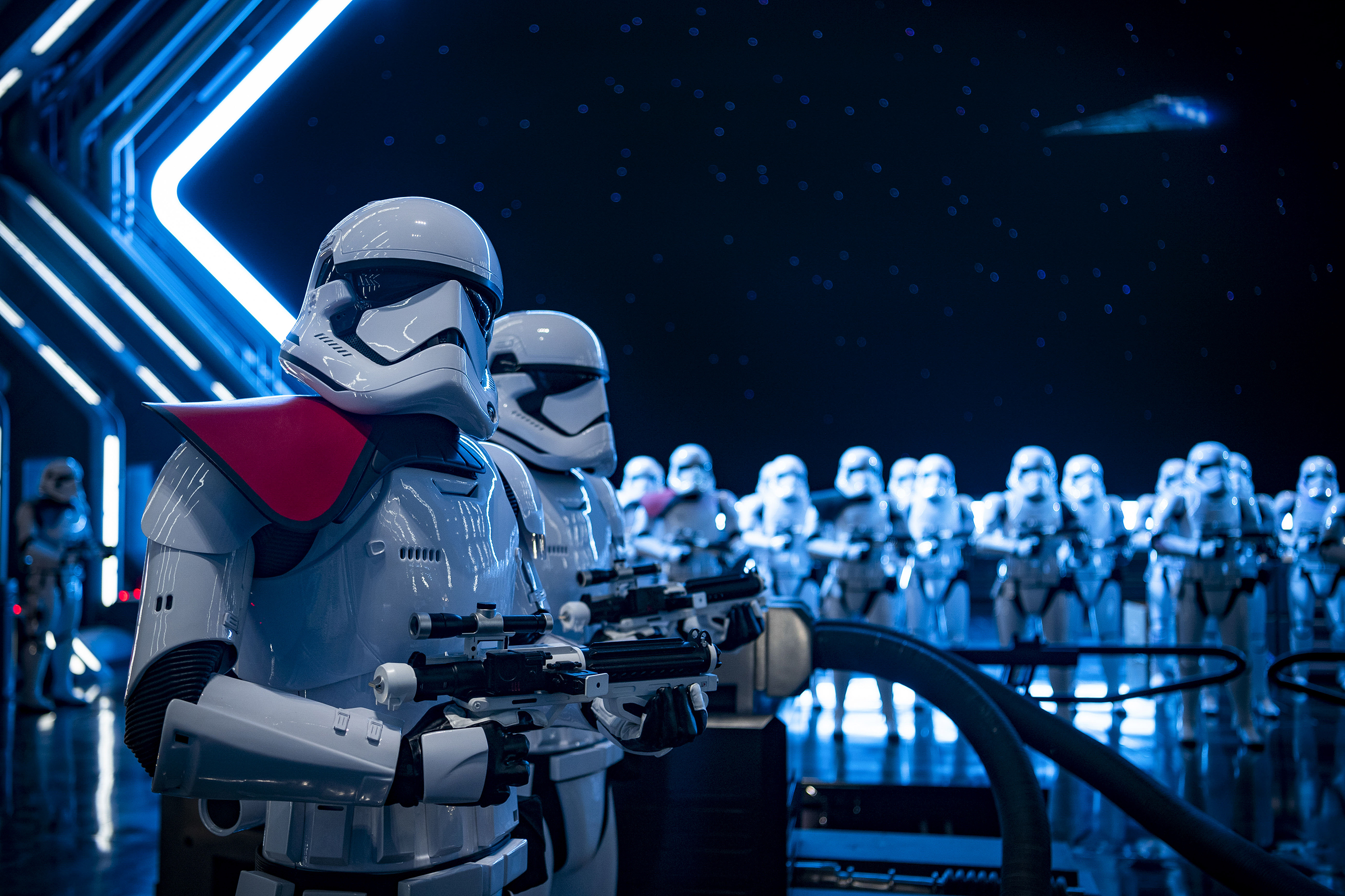 Stormtroopers in Star Wars: Galaxy's Edge