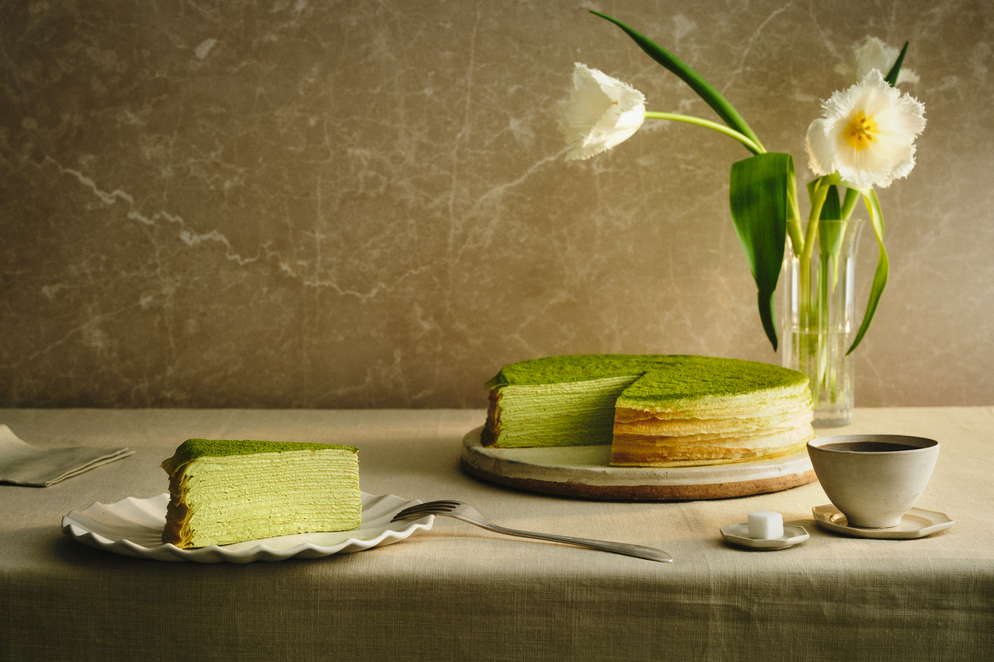 Lady M Green Tea Crepe