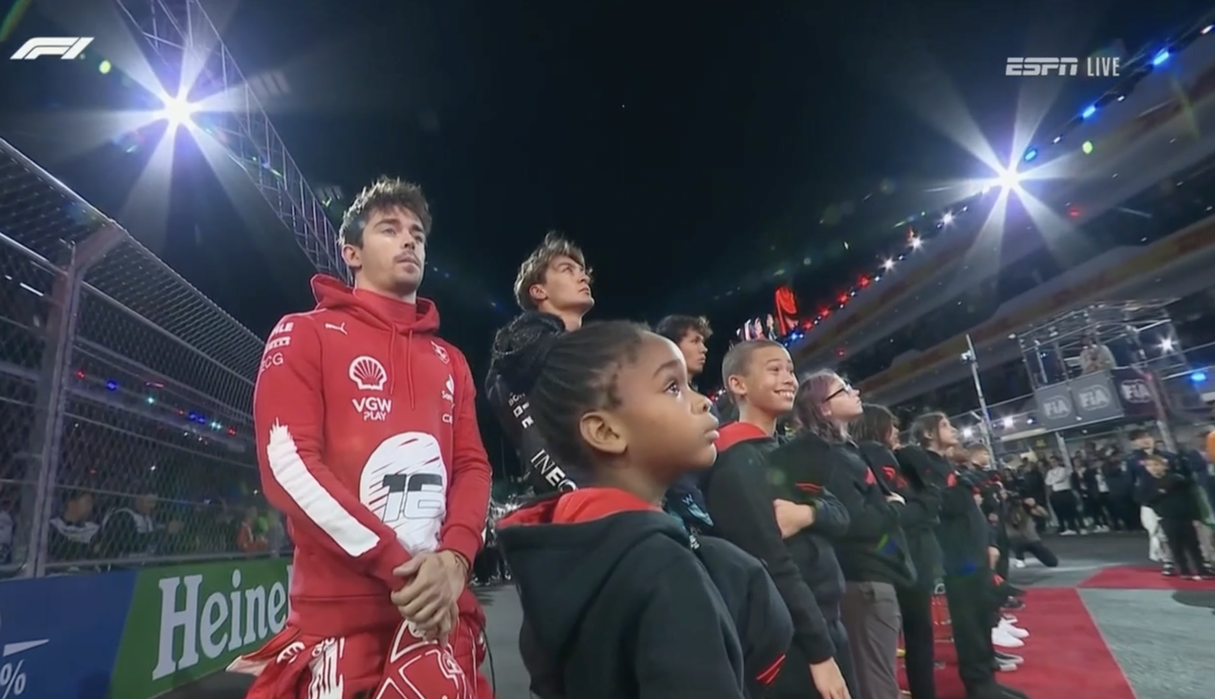 Formula 1 - Las Vegas Grand Prix Grid Kids