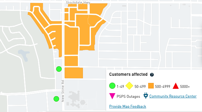 Power outage December 27, 2021