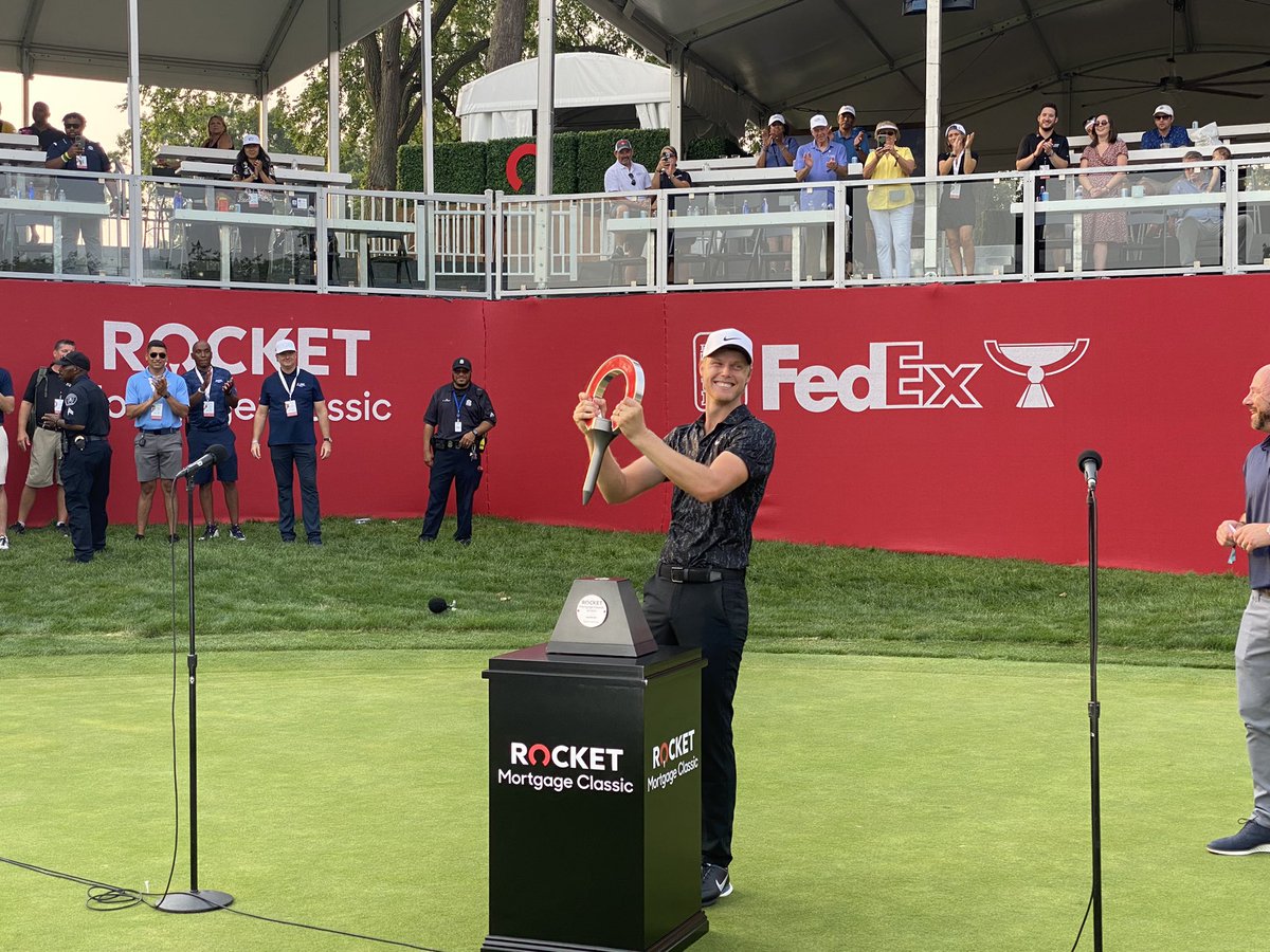 Cam Davis 2021 Rocket Mortgage Classic winner