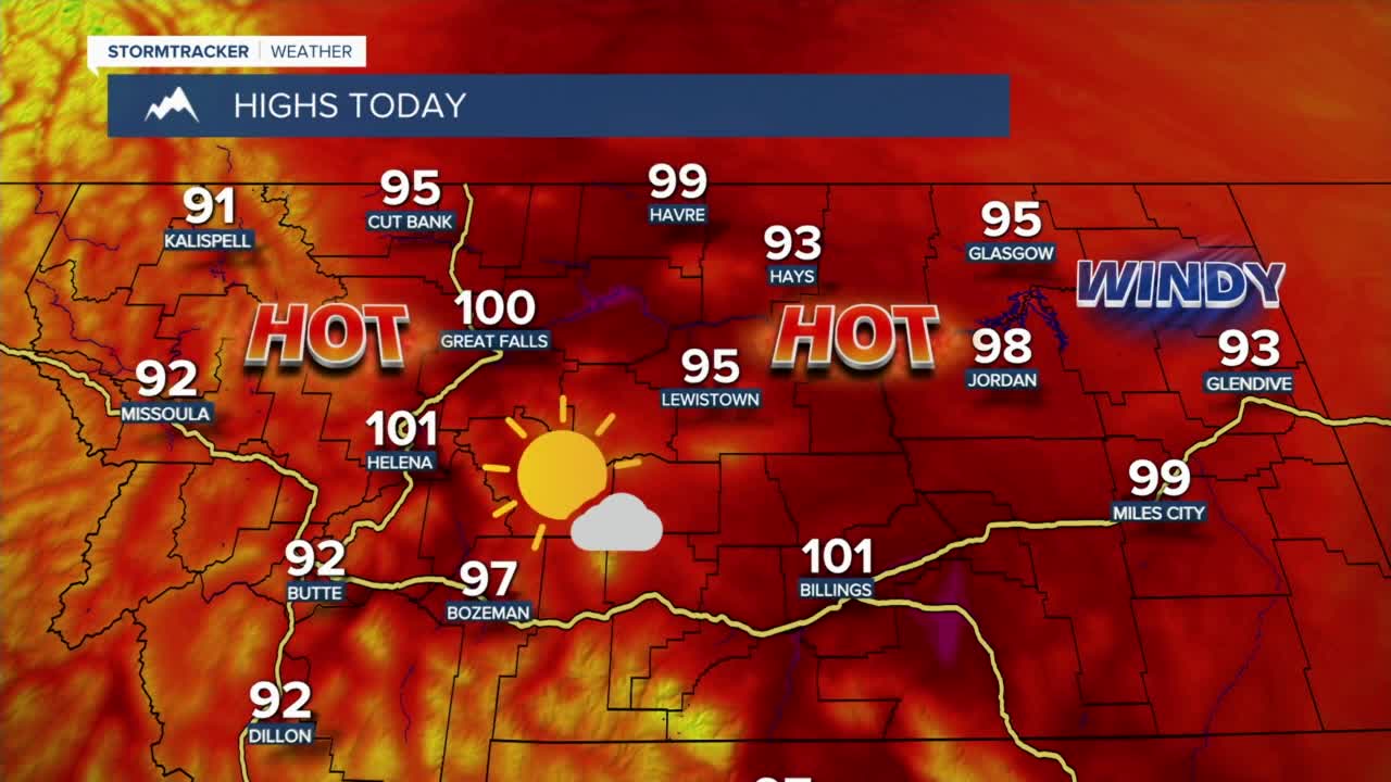 A hot start to the week!