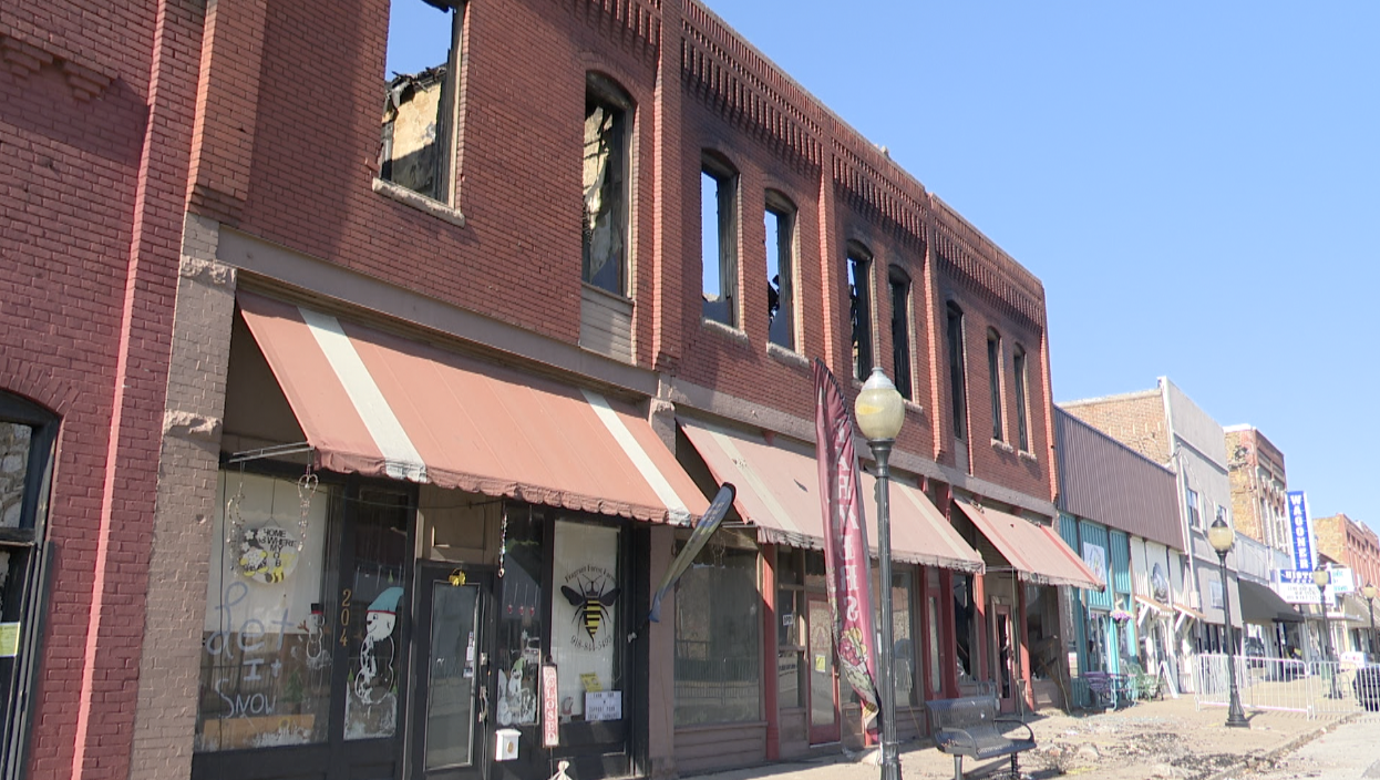 Wagoner downtown fire 8 days later.png