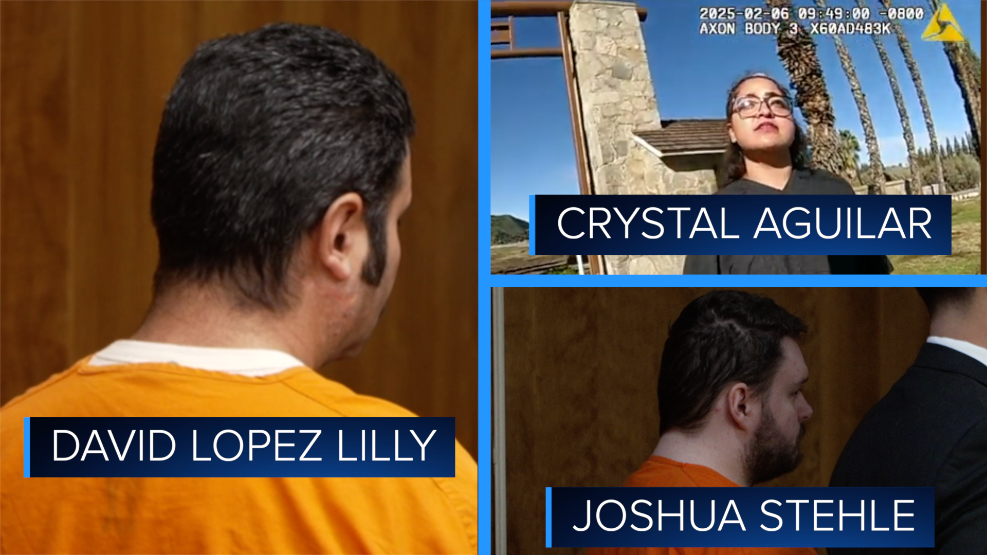 Lilly, Stehle, Aguilar all in court on Friday