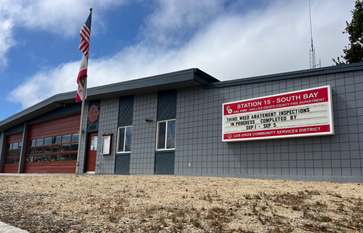 Cal Fire station in Los Osos