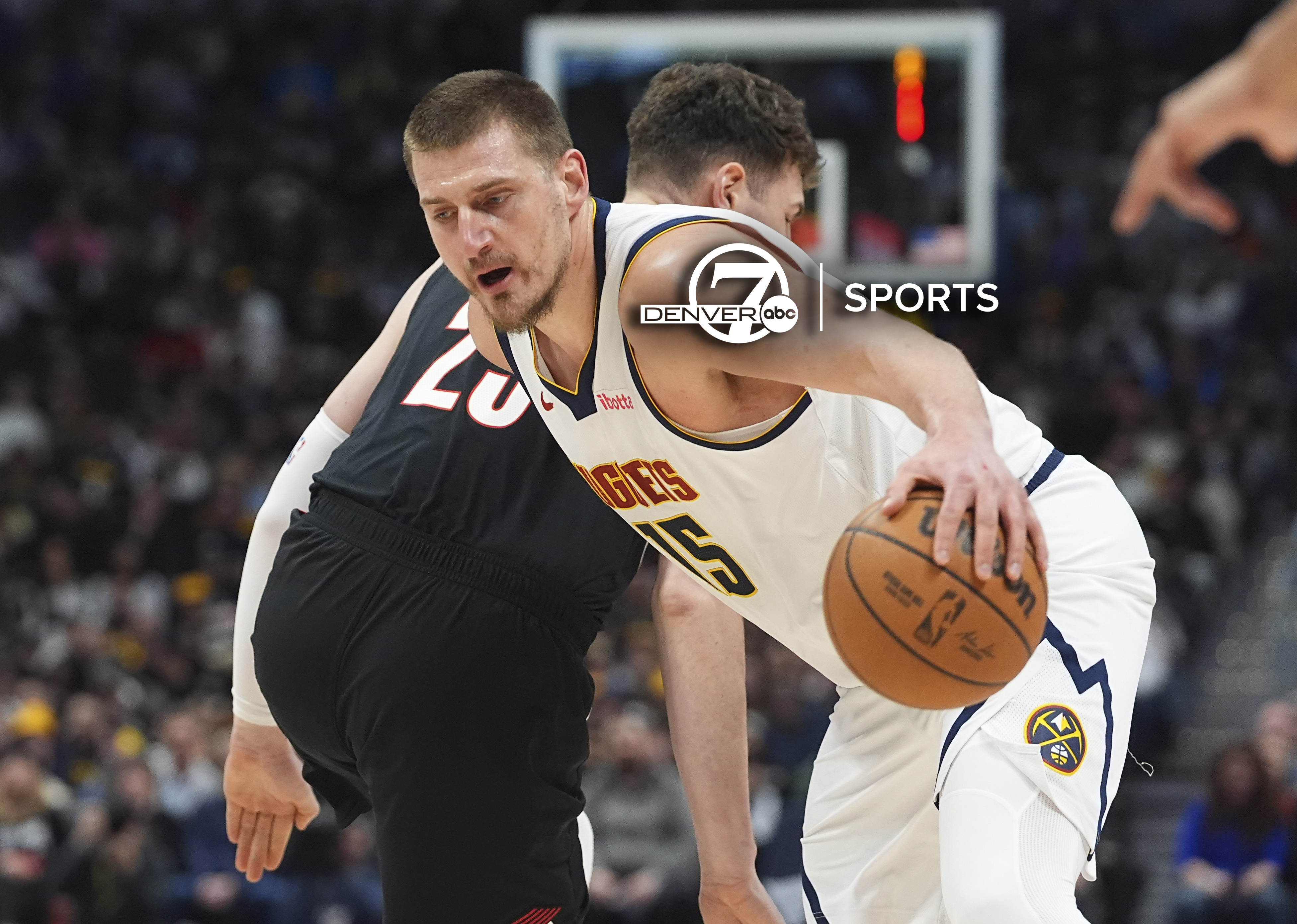 Trail Blazers Nuggets Basketball