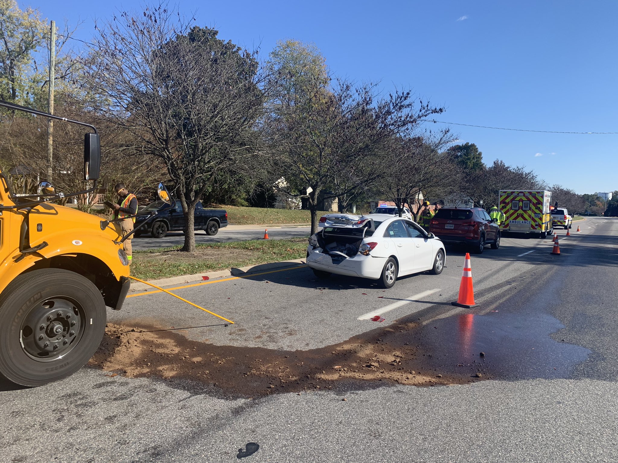 Chesterfield School bus crash