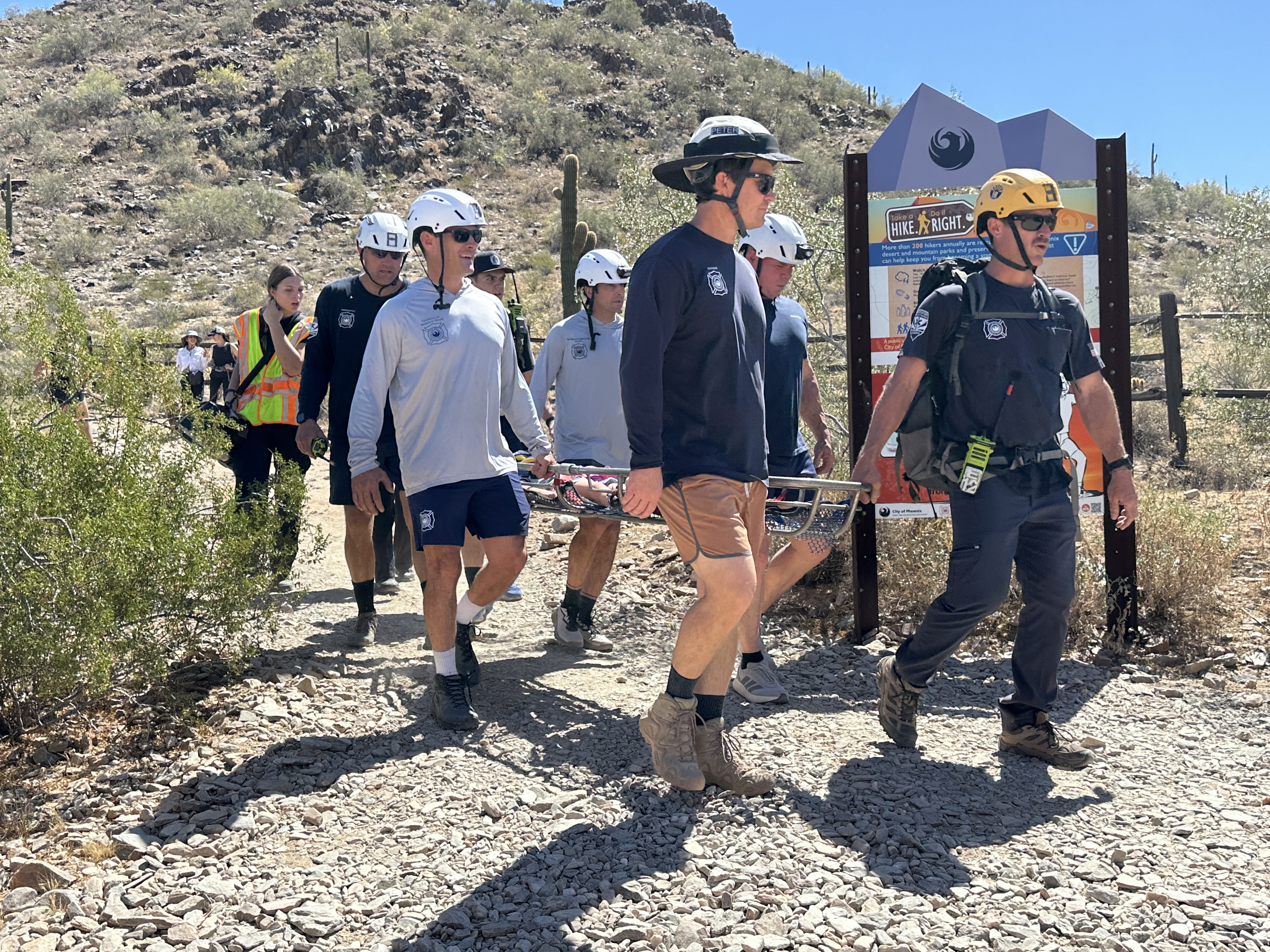 Child hurt on Piestewa Peak