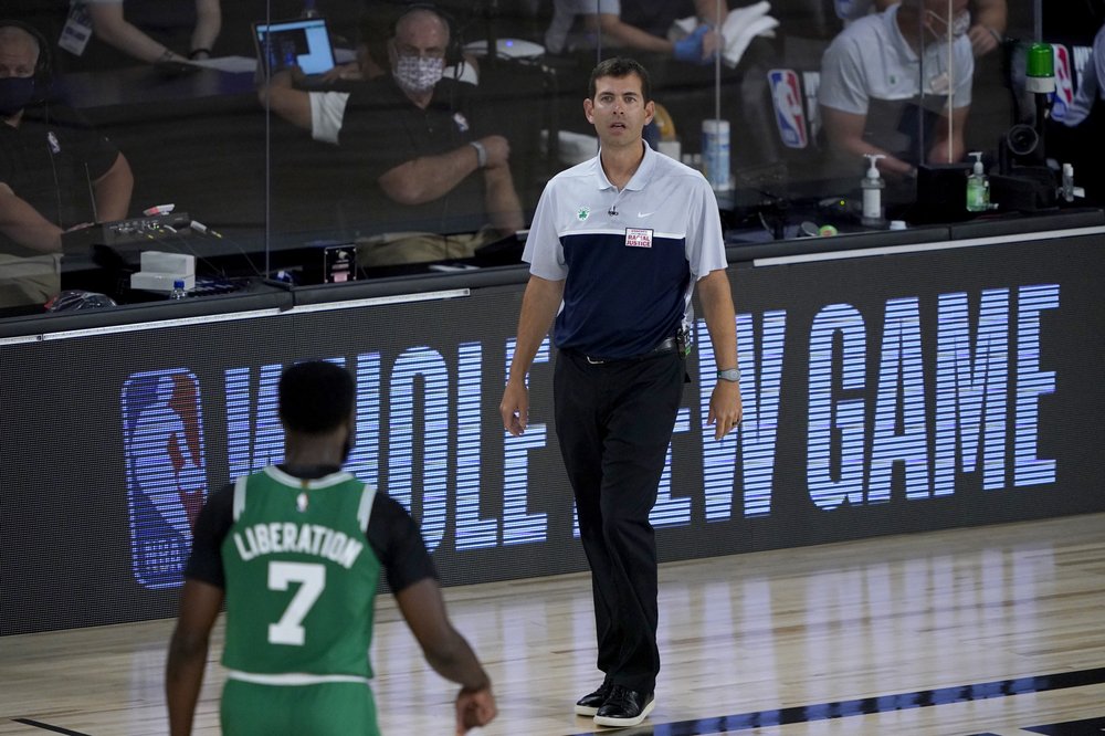 Boston Celtics head coach Brad Stevens