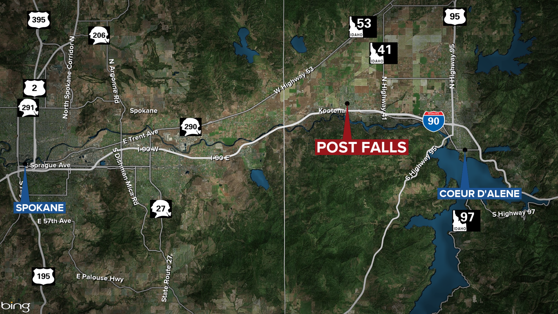 Post Falls Wrong Way Fatal