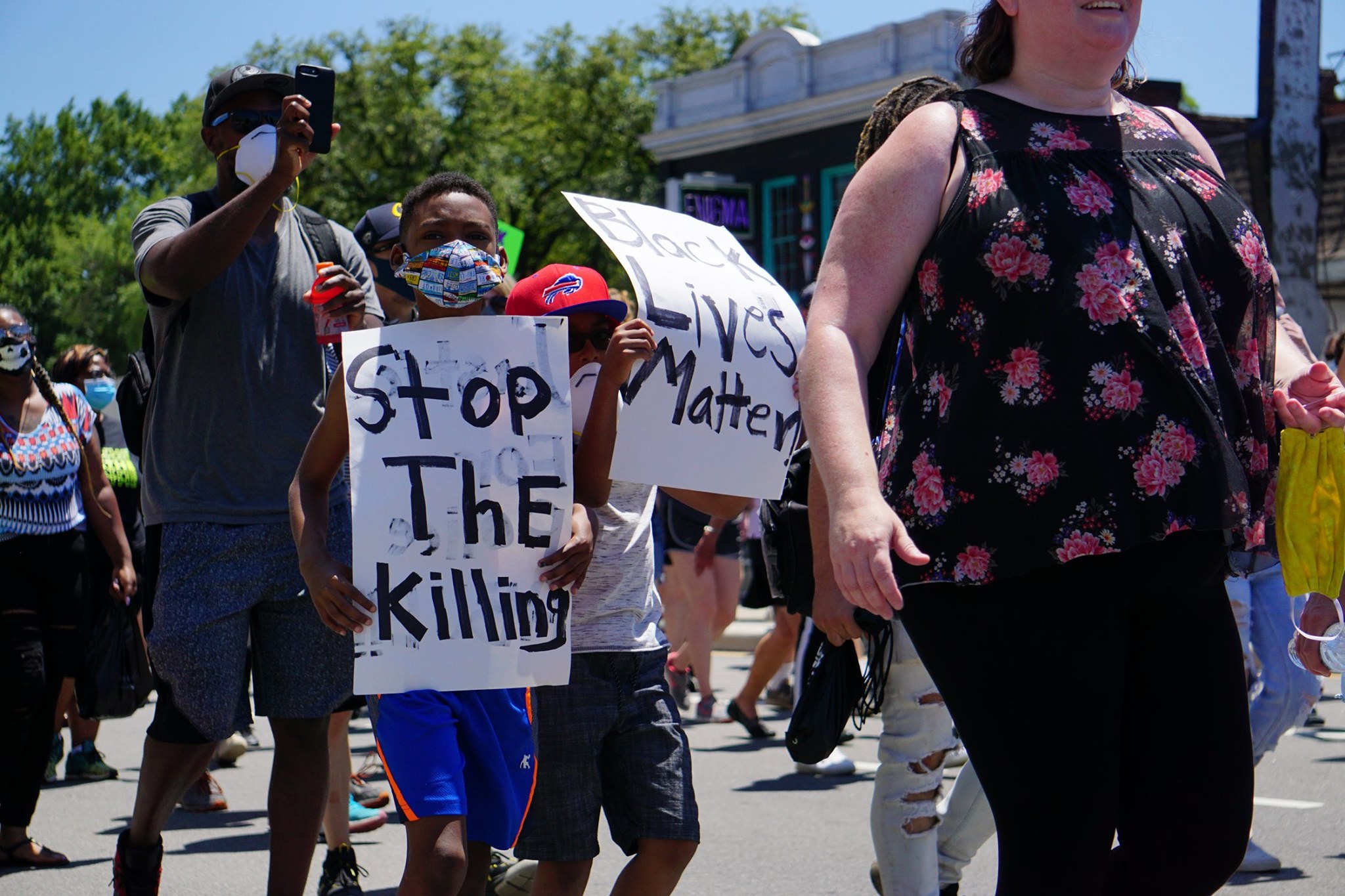 5,000 Man March in Richmond