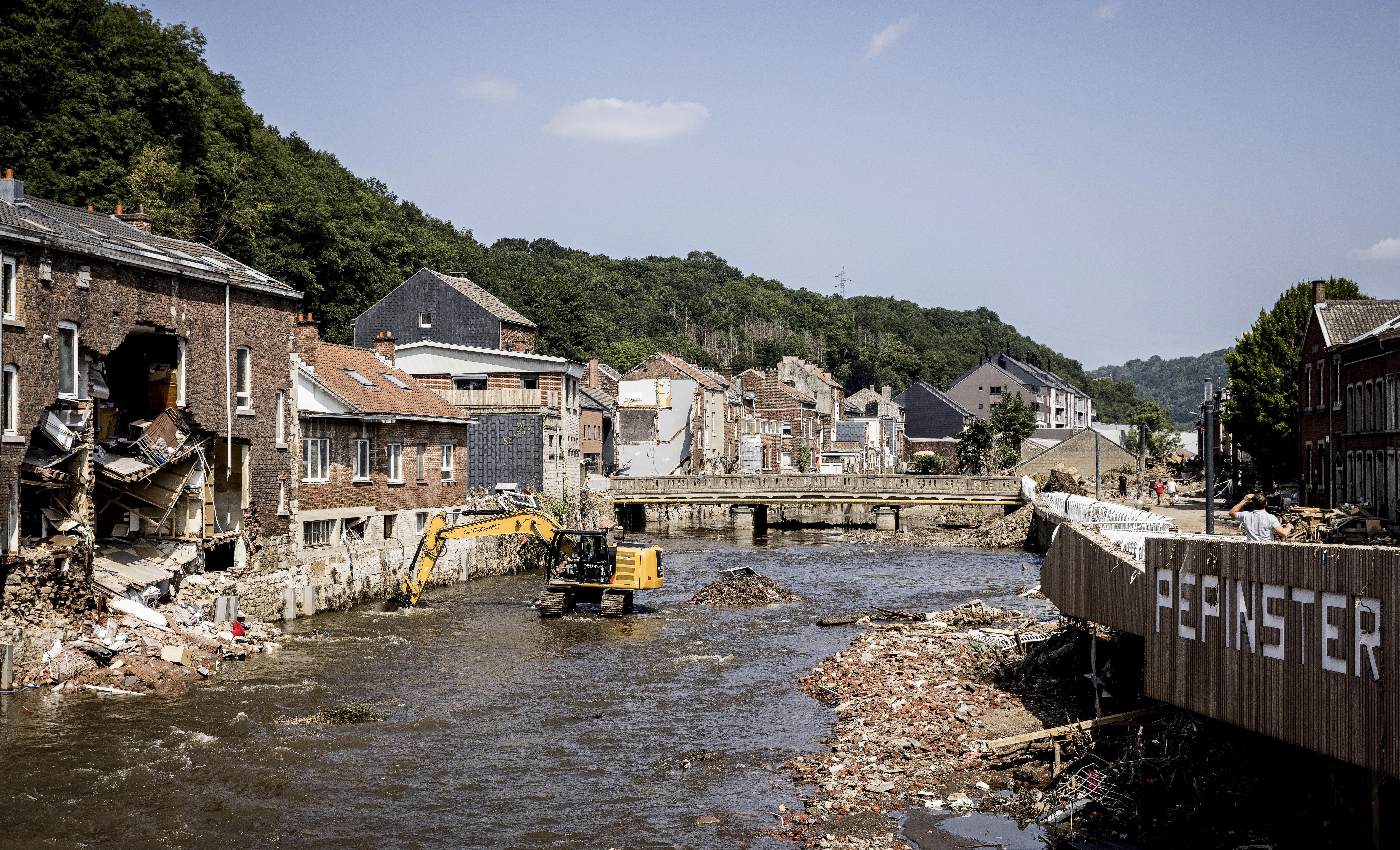 Europe Floods Belgium