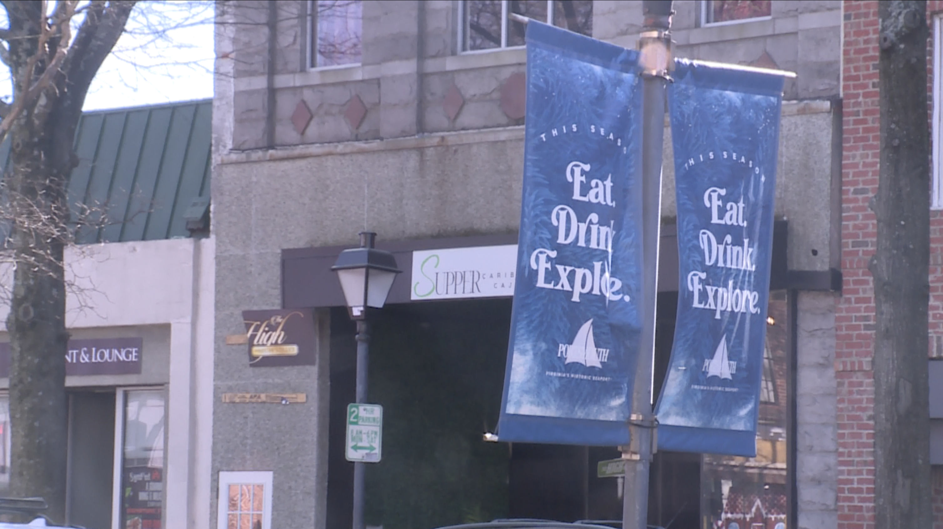 Portsmouth lamp post banners