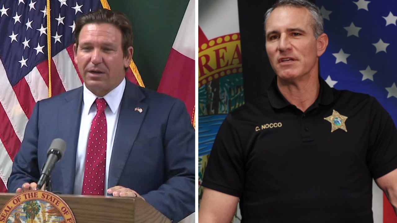 DeSantis endorses Pasco Sheriff Chris Nocco for state senate seat via X