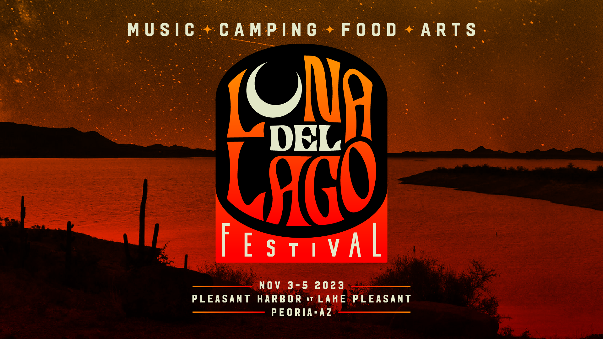 'Luna Del Lago Festival' coming to Arizona. 