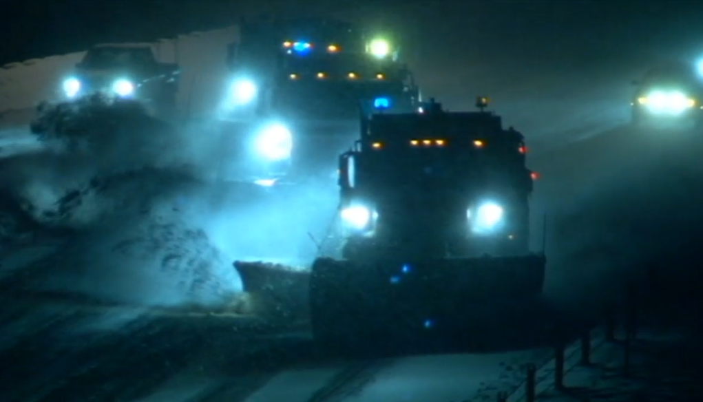 CDOT plow trucks