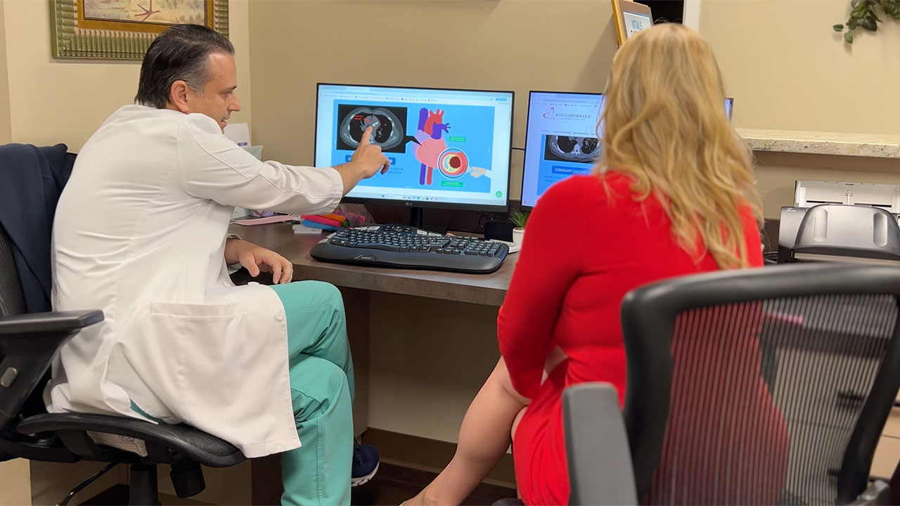 Dr. Emilio Garcia speaks with WPTV morning anchor Ashley Glass about the differing signs of heart disease in men and women.