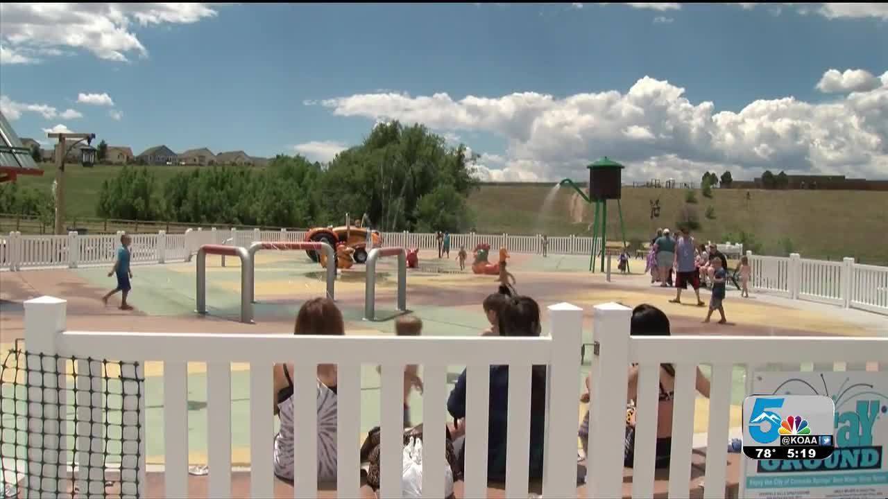 Water hole at Venezia Splash Park is open