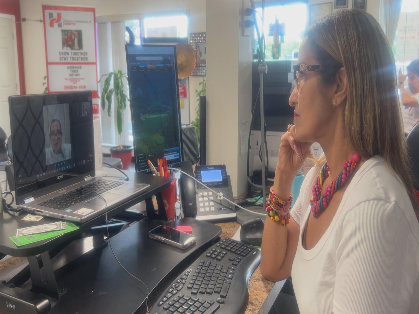 connecting with family in Venezuela