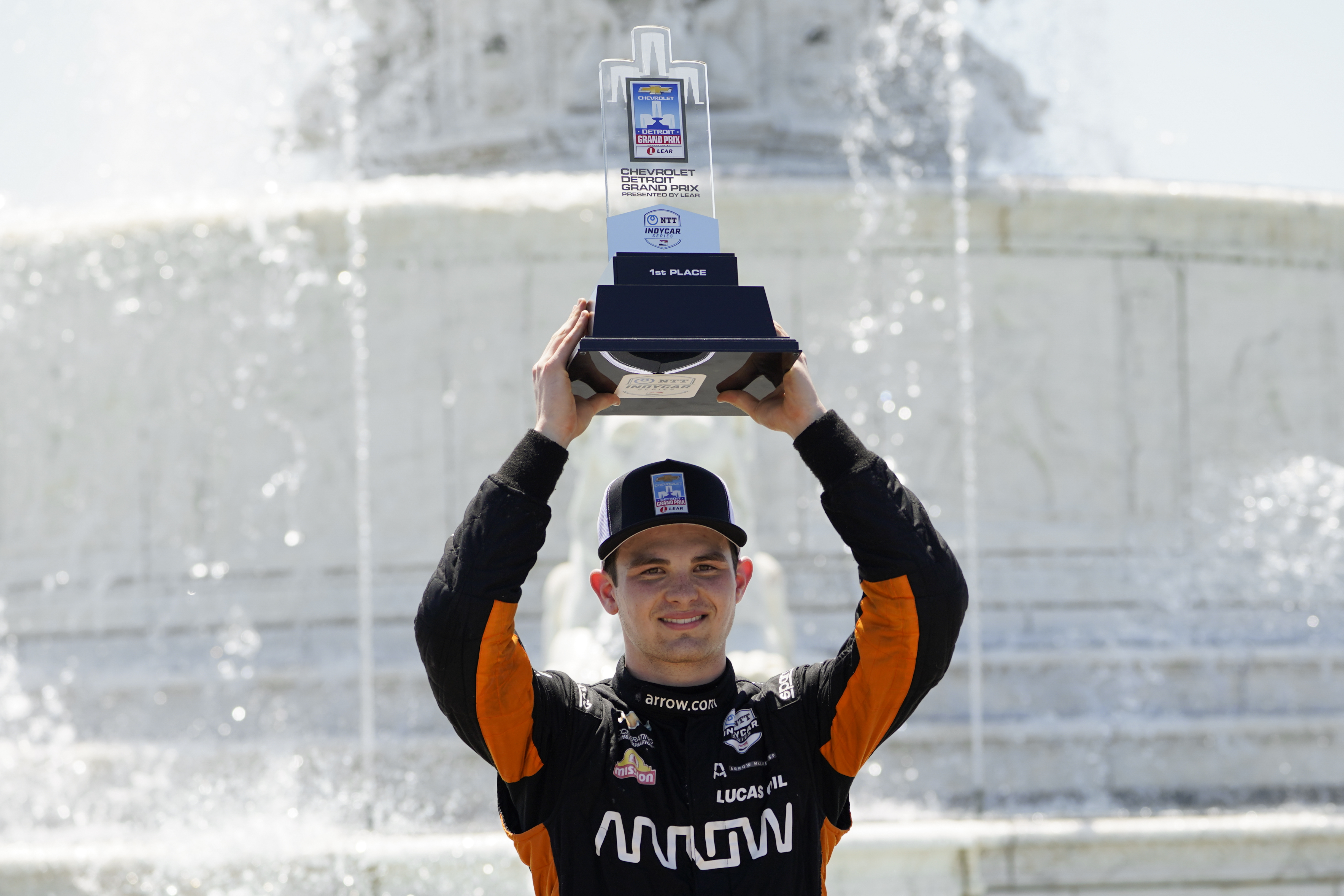 Pato O'Ward IndyCar Detroit Auto Racing